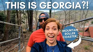 TALLULAH FALLS, GEORGIA and RIDING MOUNTAIN COASTERS IN HELEN | Full-time RV