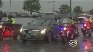 Thousands Pay Final Respects To Delaware State Trooper Killed In Line Of Duty