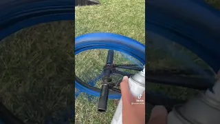 New tire colors on the bmx bike