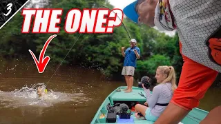 DEEP in the AMAZON Trying to BREAK the RECORD! -- GIANT PEACOCK BASS -- (AMAZONAS Episode 3)
