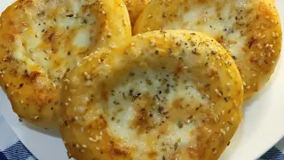 Soft and Fluffy cheese Bread | Cheese Naan