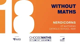 Without Maths – CHOOSEMATHS Awards 2018