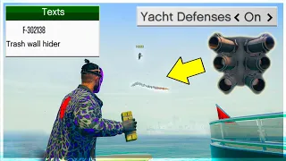 How To Bait Annoying Players With The Yacht Defense on GTA Online