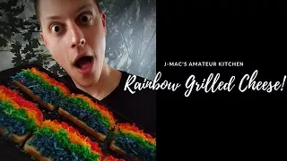 Rainbow Grilled Cheese