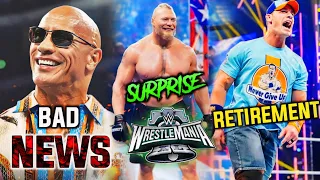 Rock Bad News Leaving ? 😞| Brock Surprise Return? John Cena Retirement 🥺| Wrestling Bro Bangla|