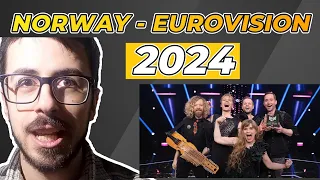 Albanian Reacts to Norway's Eurovision 2024 Entry