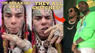 6IX9INE EXPOSES Meek Mill, Future & Snoop Dogg Then EXPOSES The Rap Industry (CRAZY) 😂