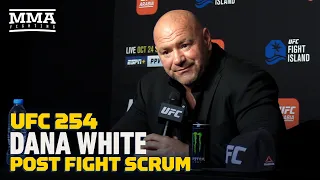 Dana White Reacts to Khabib Nurmagomedov's Retirement After UFC 254 - MMA Fighting