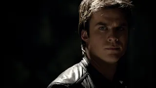 TVD 4x22 - Damon asks Alaric to tell Stefan to keep an eye on Elena. "Isn't she your girlfriend?" HD
