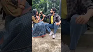 bhagyalakshmi serial actress Aishwarya and Rohit suchanti #comedyvideo#shorts #Let'ssee09