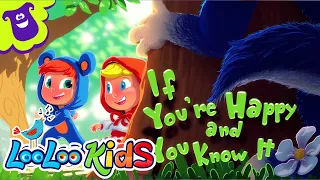 If You're Happy And You Know It + Wheels on the Bus and more Sing Along BB Kids Songs - LooLoo Kids