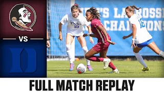 Florida State vs. Duke Full Match Replay | 2023 ACC Women's Soccer