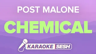 Chemical Lyrics Karaoke Instrumental | Post Malone