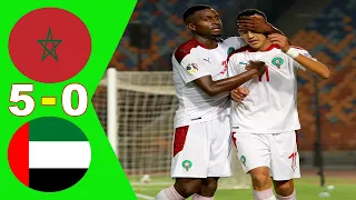 ملخص واهدف مباراة المغرب والإمارات 5 - 0 |كأس العرب لمنتخبات الشباب تحت 20 سنة 2021| Émiratsvs Maroc