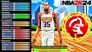 This KEVIN DURANT BUILD is UNSTOPPABLE on NBA 2K24