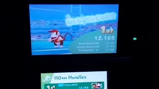 110m Hurdles PB 12s 165ms (Diddy Kong) - Mario & Sonic at the Rio 2016 Olympic Games (3DS)