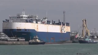 American RoRo Carrier "Integrity" Southampton to Antwerp 11/5/17