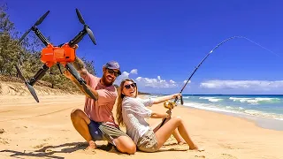 She said BIGGER is Better!! MEGA Drone Fishing!