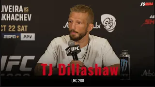 TJ Dillashaw UFC 280 full media day interview