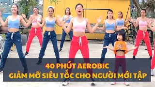 40 MINUTES OF FULL BODY AEROBIC FOR BEGINNERS