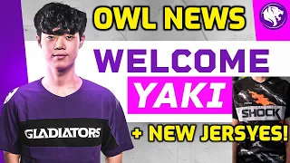 Yaki to LAG & creative jerseys! | OWL News 2/11