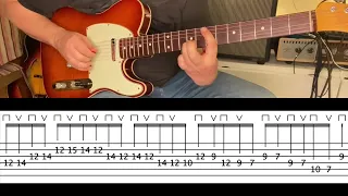 Quick lick #1 - An Eric Johnson style pentatonic lick in E minor