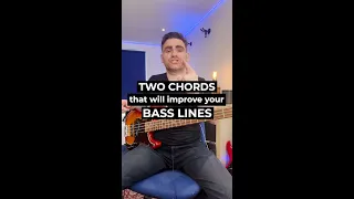 TWO CHORDS that will improve your BASS LINES 😎 🎸