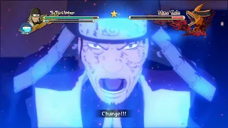 Naruto Shippuden: Ultimate Ninja Storm 3 Full Burst Third Hokage Vs The Nine Tails Boss Battle [PC]