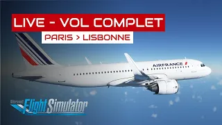 [Flight Simulator] Vol complet Paris - Lisbonne en A320neo