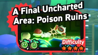 A Final Uncharted Area Poison Ruins 100% All Coins and Wonder Seeds Super Mario Bros Wonder