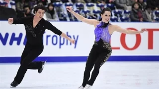 Tessa Virtue, Scott Moir Short Dance at 2016 NHK Trophy | CBC Sports