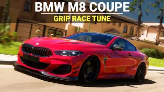 Forza Horizon 5 Tuning - 2020 BMW M8 Competition Coupe, FH5 Grip Race Build, Tune & Gameplay