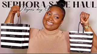 SEPHORA HAUL 2022 | What I Got During The Sale | NEW Skincare, Perfumes + Makeup | VLOGMAS DAY 6