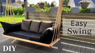 Hollywoodschaukel selber bauen/Porch Swing DIY/ Hängeschaukel/ Swing Chair/ Bed Swing/Садовые качели