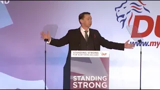 Mark Littlewood addresses DUP conference on future of BBC licence fee