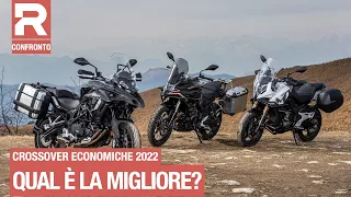 Maxi enduro e crossover economiche - confronto - In sella alle crossover di media cilindrata