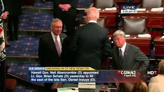 Vice President Biden Swears in Brian Schatz as Senator from Hawaii