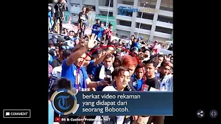 Detik detik polisi ringkus oknum Bobotoh, usai perekam beri video pengeroyokan massa