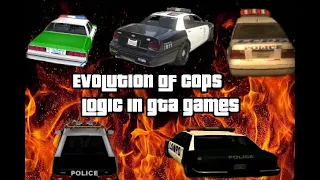 Evolution of Cops Logic In GTA Games