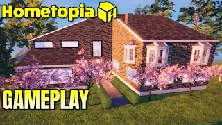 Hometopia 🏡 First Look | Gameplay Building Simulation Game
