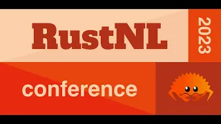 RustNL 2023 Conference