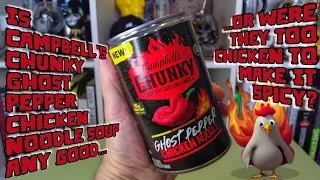 Is It Any Good? | Campbell's Chunky Ghost Pepper Chicken Noodle Soup Review #GhostPepper #Soup