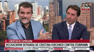 La justicia rechazó la demanda de Cristina Kirchner contra Eduardo Feinmann