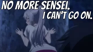 No more Sensei. I can't go on. - Akashic Records of Bastard Magic Instructor | Scene