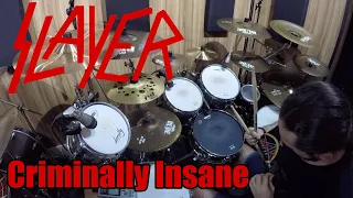 Criminally Insane - Slayer (Drum Cover) - Daniel Moscardini