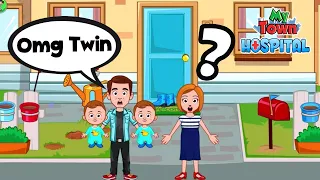 My Town Hospital - How to Got Twin Baby's ?