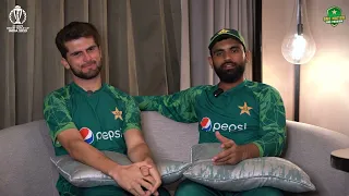 🎙️ Shaheen Afridi and Fakhar Zaman in conversation: Stars of the #PAKvBAN win 🌟| PCB | MA2A