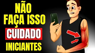 10 Maiores ERROS que qualquer INICIANTE na ACADEMIA comete | CORPO HIPERTROFIADO