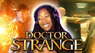 *DOCTOR STRANGE* is a visual FEAST! | First Time Watching REACTION