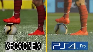 PES 2019 | Xbox One X VS PS4 Pro | Graphics Comparison